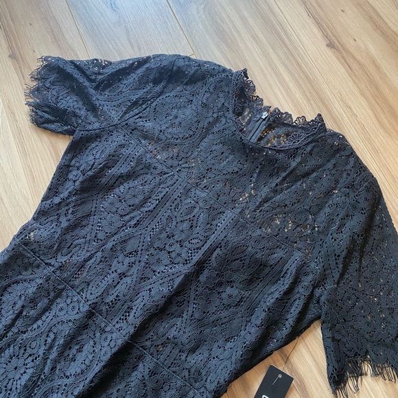 Lulus Black Lace Dress - Picture 3 of 3